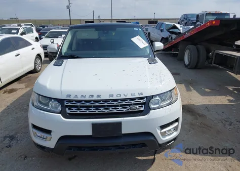 2016 Land Rover Range Rover Sport 3.0L V6 Supercharged Hse z USA, uszkodzony, nr VIN SALWR2VF4GA637222